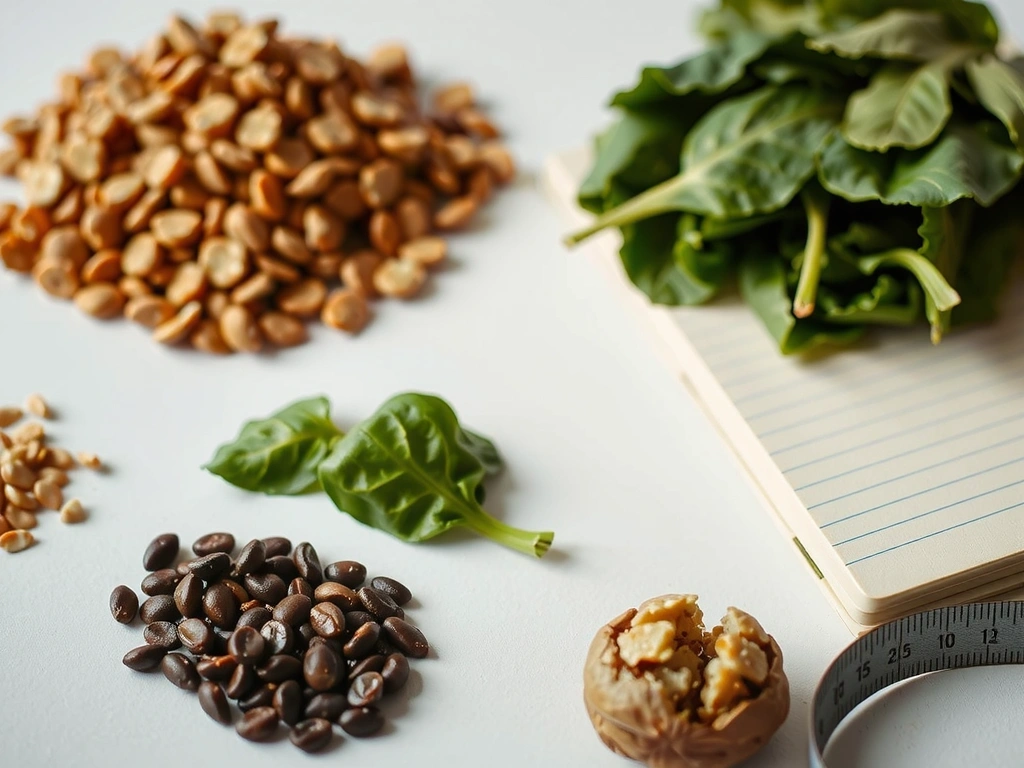 Ingrédients bruts pour analyse nutritionnelle